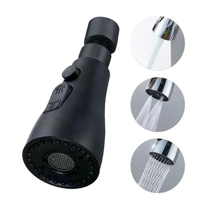 🔥50% de réduction pour le Nouvel An 🔥Tête d'arrosage de robinet de cuisine rotative 720° à 3 fonctions
