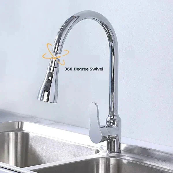 🔥50% de réduction pour le Nouvel An 🔥Tête d'arrosage de robinet de cuisine rotative 720° à 3 fonctions
