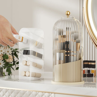 🎉🧴 60 % de réduction ! Organisateur de brosses à dents à couvercle coulissant – Salle de bain rangée, élégante & hygiénique