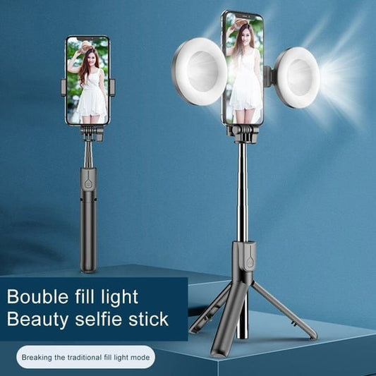 🎁Vente à chaud 50% de réduction Nouvelle canne à selfie rétractable et trépied polyvalent pour téléphone portable