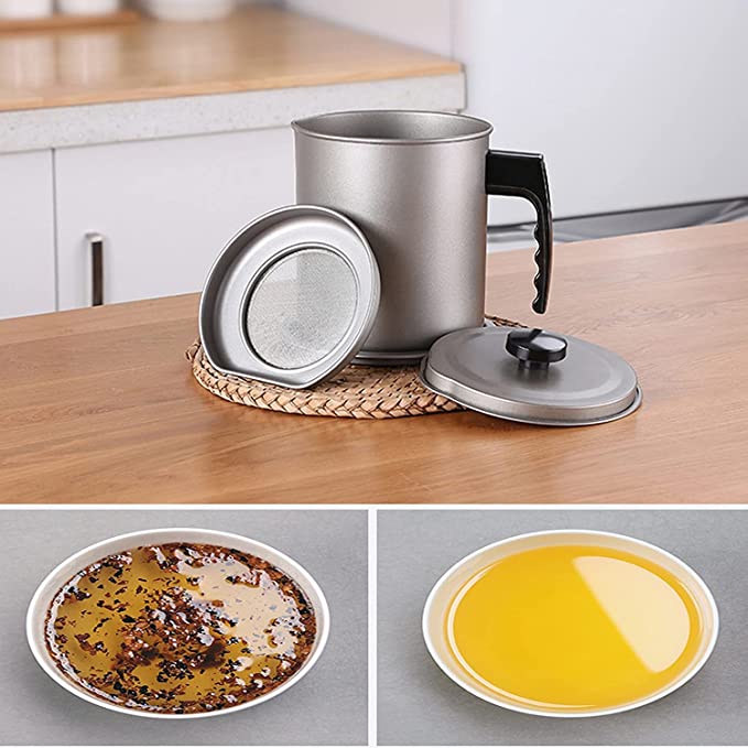 🎁 Promotion exceptionnelle ✨ Bocal à huile de cuisine en acier inoxydable 304 🌟