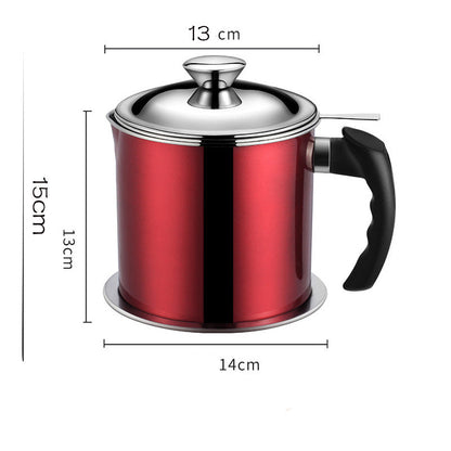 🎁 Promotion exceptionnelle ✨ Bocal à huile de cuisine en acier inoxydable 304 🌟
