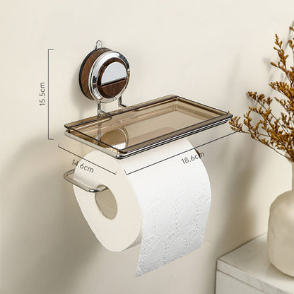🔥Porte-papier hygiénique sans trous avec étagère