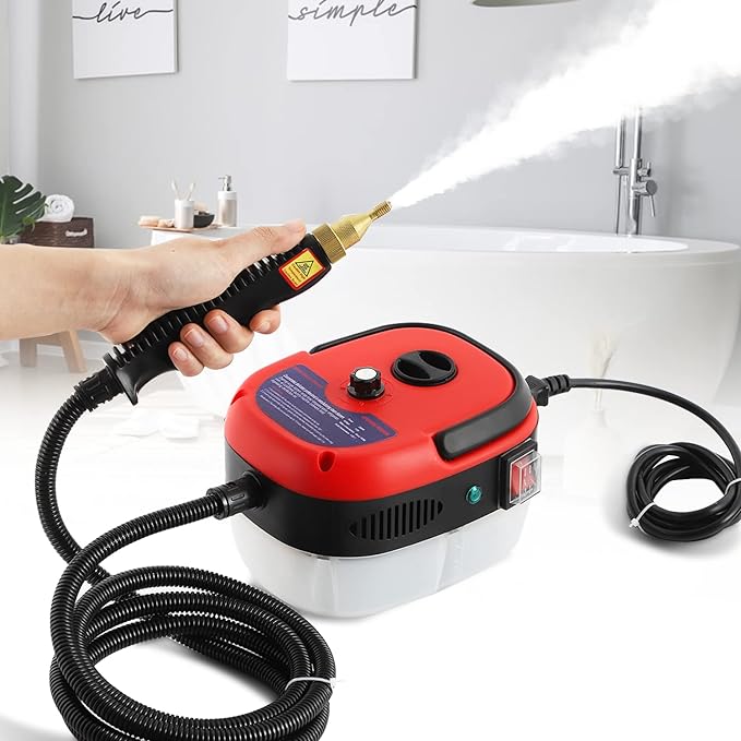 💨 50% DE RÉDUCTION! 🔥 Nettoyeur à Vapeur à Haute Température Pressurisée Portatif 2500W – Élimine la Graisse & les Saletés, Nettoyage Efficace pour Toute la Maison 🏠