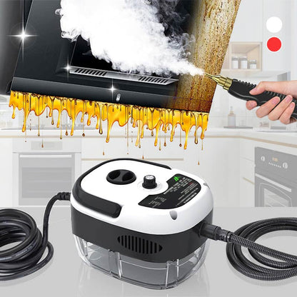 💨 50% DE RÉDUCTION! 🔥 Nettoyeur à Vapeur à Haute Température Pressurisée Portatif 2500W – Élimine la Graisse & les Saletés, Nettoyage Efficace pour Toute la Maison 🏠
