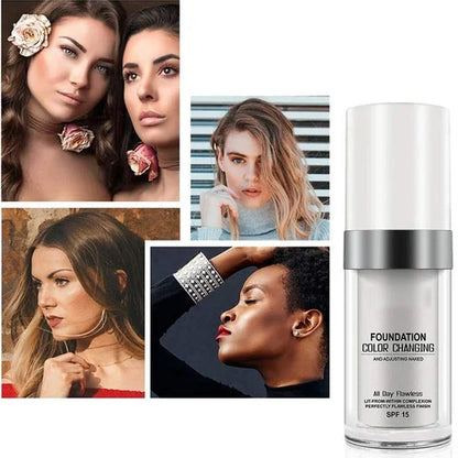 🎉Buy 2 Get 1 Free🎉Long-Lasting Moisturizing Colour Changing Foundation