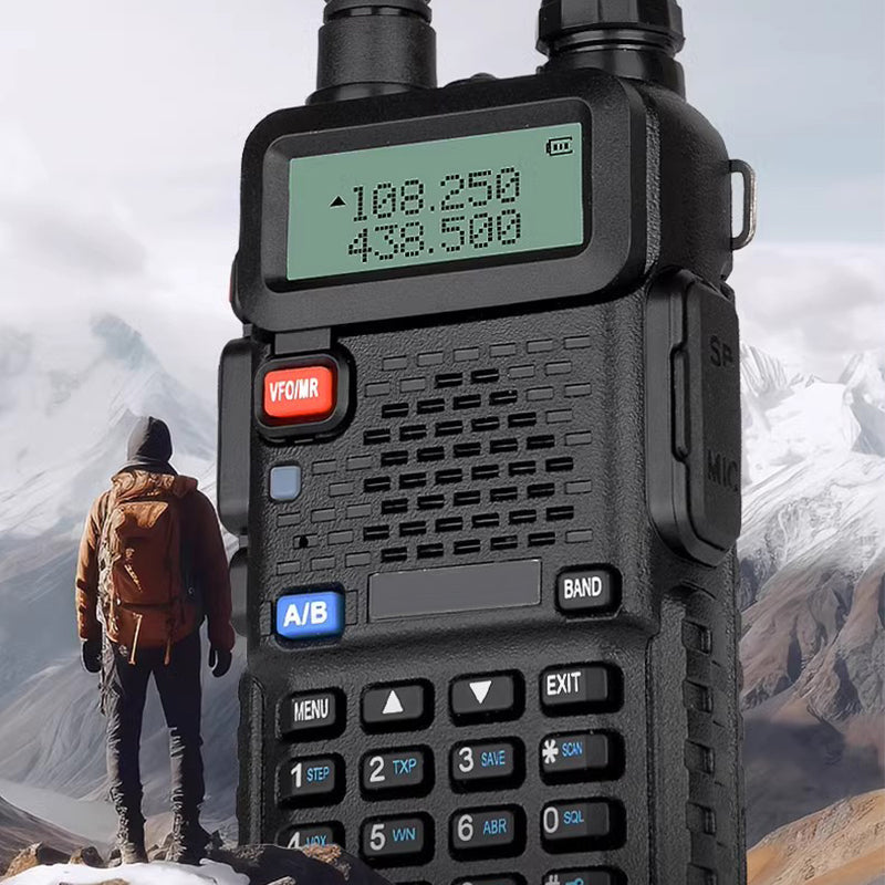 📢📢60% de réduction !!!🔥Radio amateur UV-5R longue portée UV5R Radio bidirectionnelle double bande Walkie