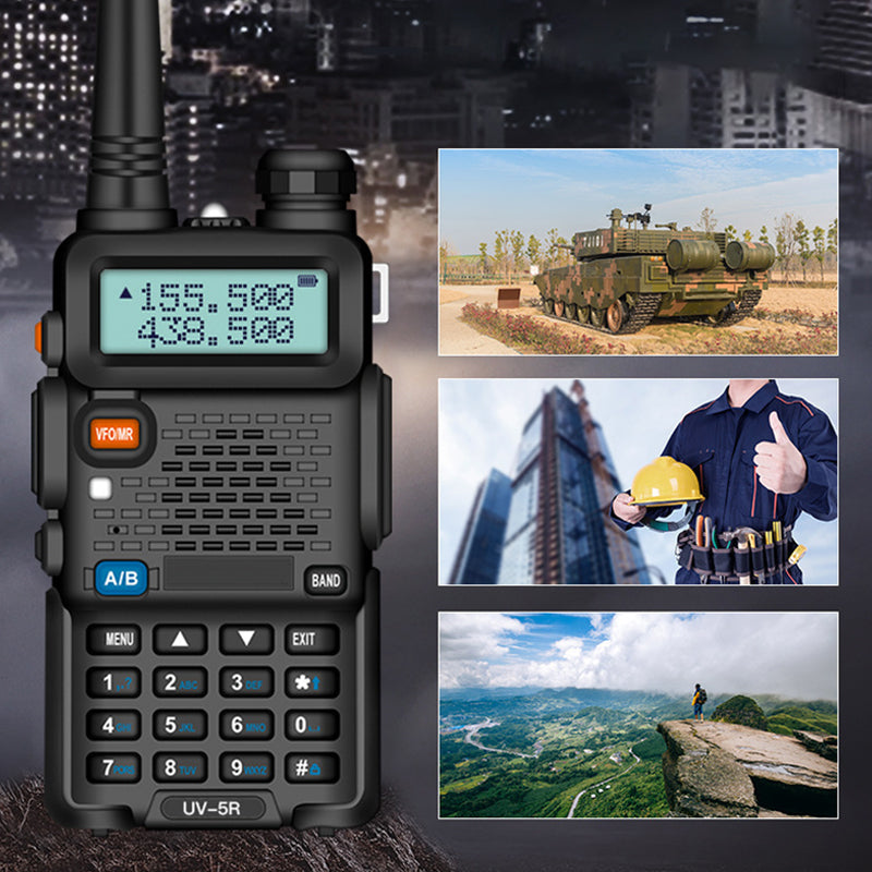 📢📢60% de réduction !!!🔥Radio amateur UV-5R longue portée UV5R Radio bidirectionnelle double bande Walkie