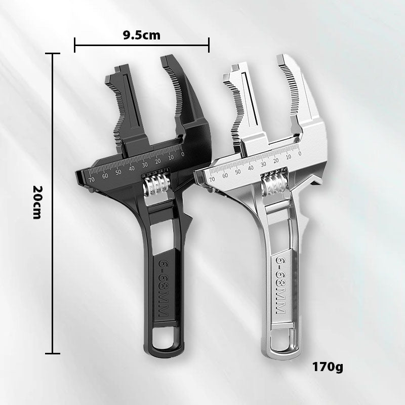 ⏳50% DE RÉDUCTION pour une durée limitée 💥 Clé à évier réversible avec ouverture de mâchoire de 6-68mm
