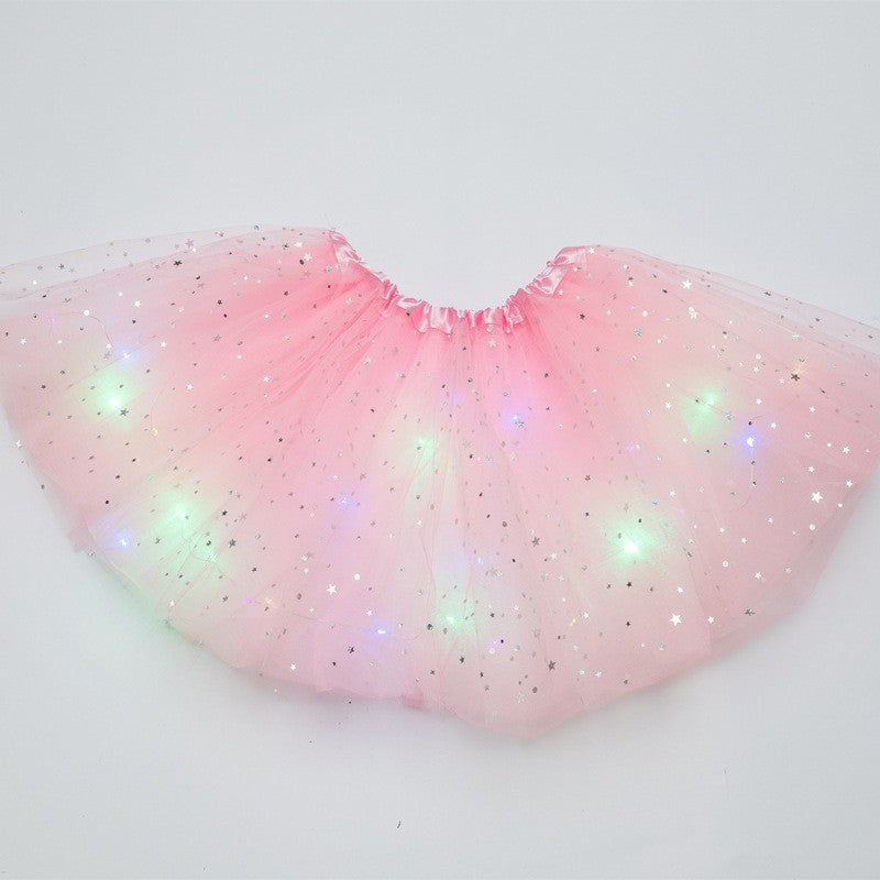 👗 50% DE RÉDUCTION ! ✨ Jupe Tutu LED Magique - Illumination Éclatante avec 8 Modes Lumineux, Parfaite pour Fêtes/Déguisements/Photos 💃🎉