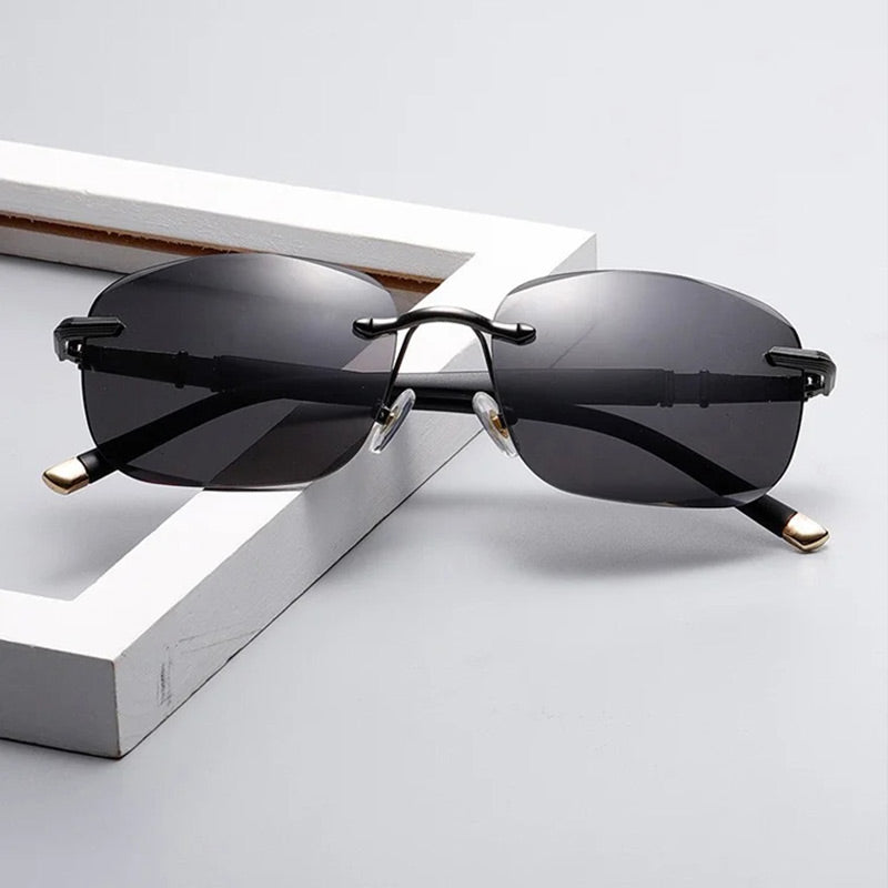 📢📢2 dernières heures : Grande vente⏰⏰🕶️ Lunettes de Soleil HD Sans Cadre Ultra-Légères - Protection UV400 et Vision sans Distortion 🌞📦