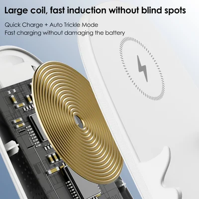 📱Support de téléphone multifonction sans fil à chargement rapide pour mini chaise
