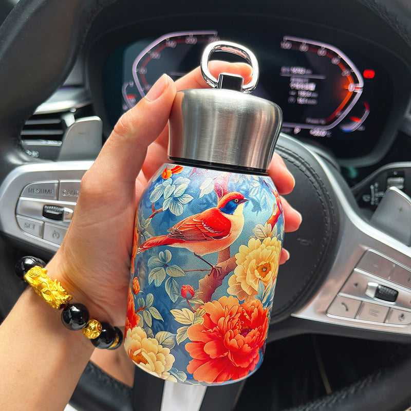 🎁Une idée cadeau  49% OFF🔥Bouteille d'eau chaude élégante et portable 🎒