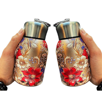 🎁Une idée cadeau  49% OFF🔥Bouteille d'eau chaude élégante et portable 🎒