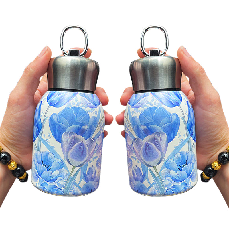 🎁Une idée cadeau  49% OFF🔥Bouteille d'eau chaude élégante et portable 🎒