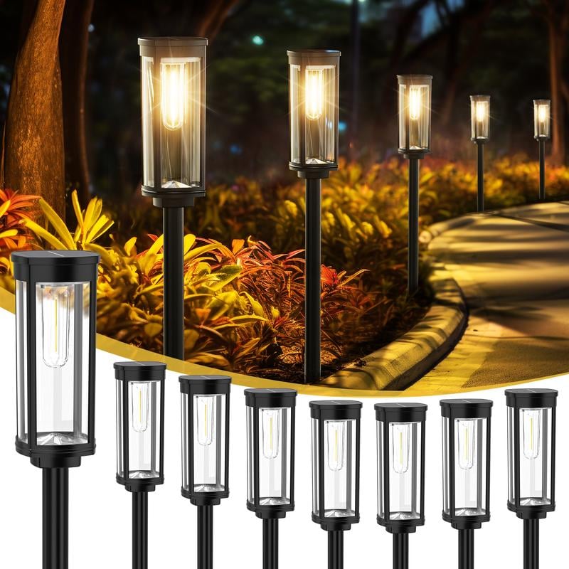 🎉 Promotion spéciale  50% ✨ Lampes solaires d'extérieur pour allée