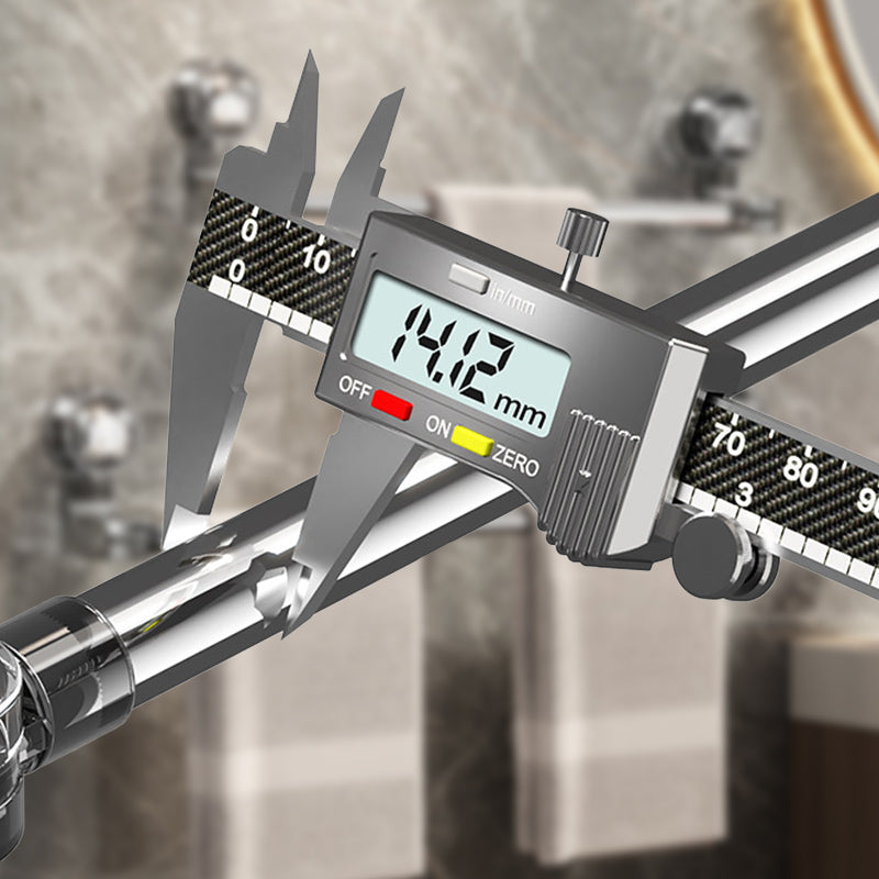 🛁✨Light Luxury No-Punch - Barre porte-serviettes rétractable à ventouse