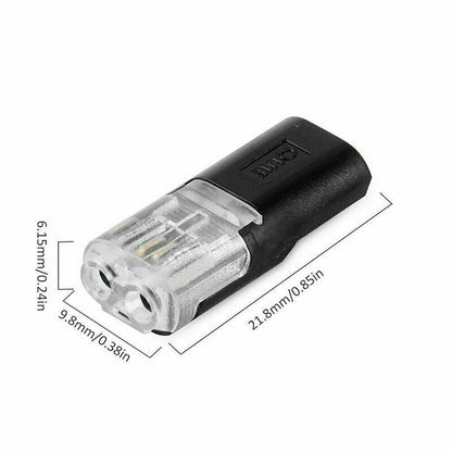 🏆Connecteur à double filetage avec boucle de verrouillage 🔩🔒