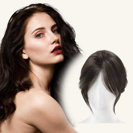 💇‍♀️ 50% DE RÉDUCTION MAINTENANT ! 🔥 Postiche à Frange Partielle – Volume Instantané, Aspect Naturel & Facile à Clipser ⚡