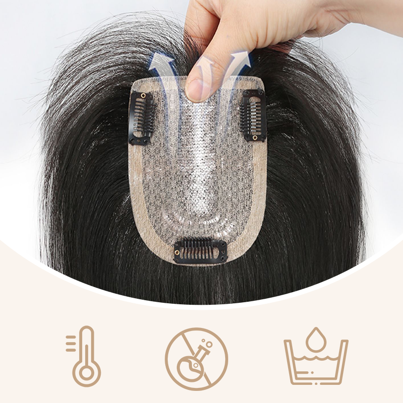 💇‍♀️ 50% DE RÉDUCTION MAINTENANT ! 🔥 Postiche à Frange Partielle – Volume Instantané, Aspect Naturel & Facile à Clipser ⚡