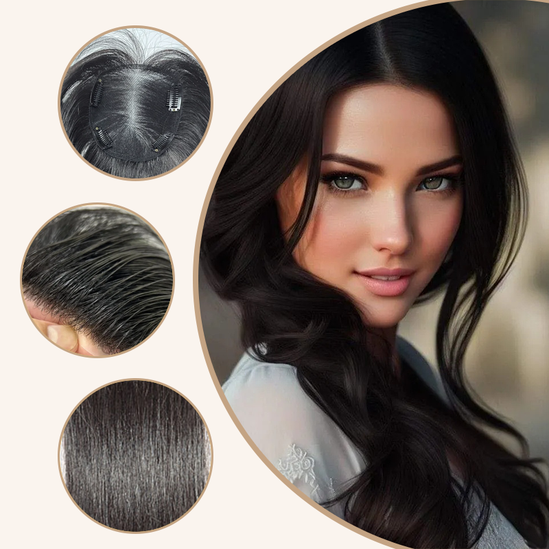 💇‍♀️ 50% DE RÉDUCTION MAINTENANT ! 🔥 Postiche à Frange Partielle – Volume Instantané, Aspect Naturel & Facile à Clipser ⚡