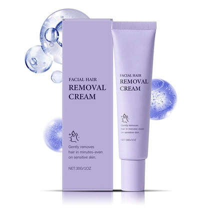 🔥Crème dépilatoire douce et indolore pour le visage