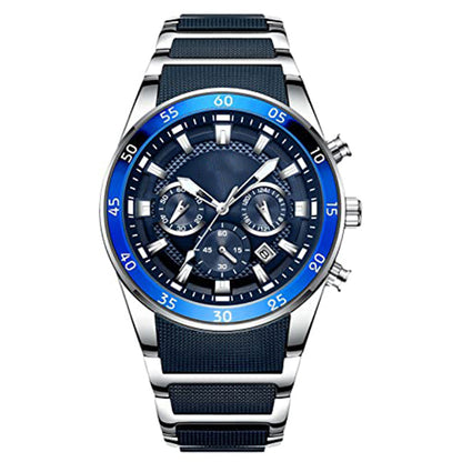 ⌚🔥Montre à quartz multifonctionnelle étanche pour hommes