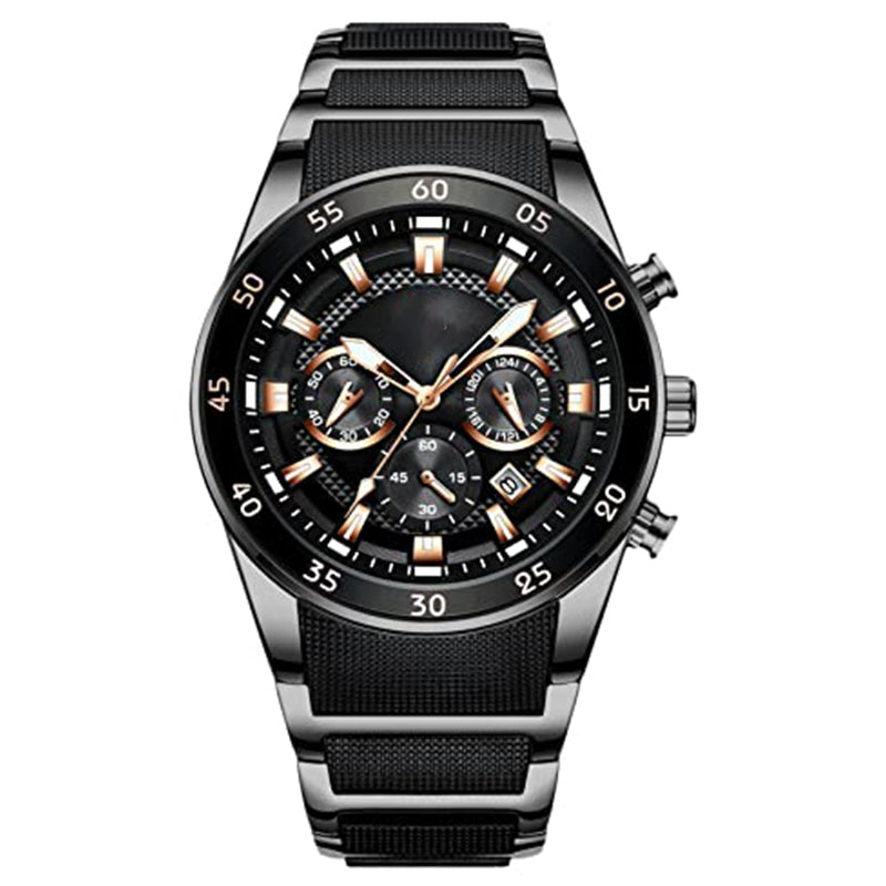⌚🔥Montre à quartz multifonctionnelle étanche pour hommes