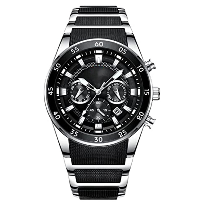 ⌚🔥Montre à quartz multifonctionnelle étanche pour hommes