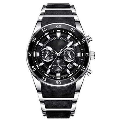 ⌚🔥Montre à quartz multifonctionnelle étanche pour hommes