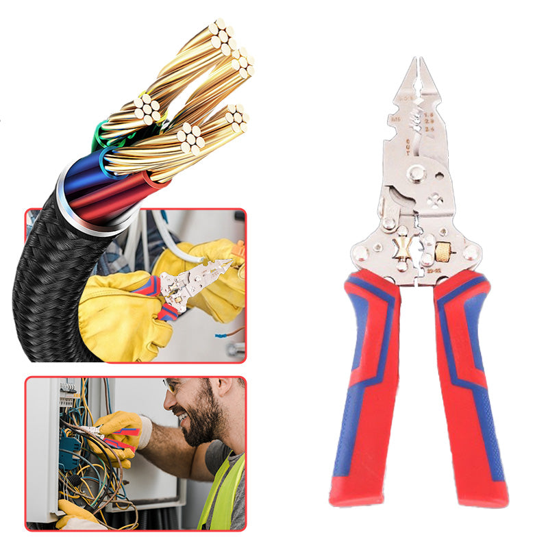 Pince pliante multifonctionnelle pour électricien avec fonction de mesure électrique