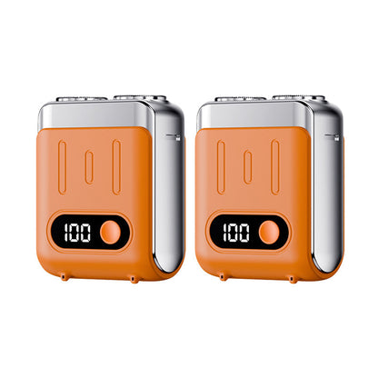Men's Portable Mini Rotary Electric Shaver