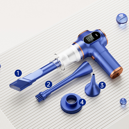 🌪️ 50% DE RÉDUCTION MAINTENANT! 🔋 Aspirateur de voiture 4 en 1 – Puissant, rechargeable & ultra-portable