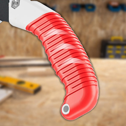 📢📢50 %  DE RÉDUCTION !! ⏰Scie d'élagage universelle légère et tranchante avec fourreau🔥