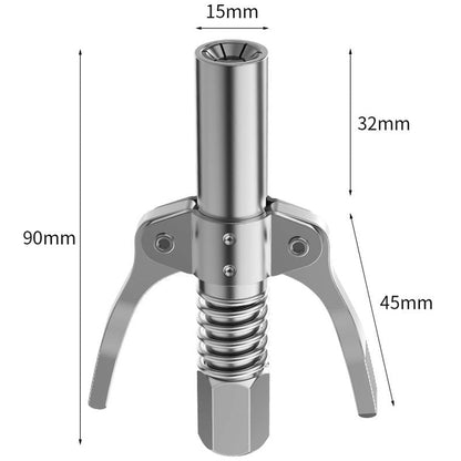 Coupleur de Graisseur à Double Poignée à Haute Pression