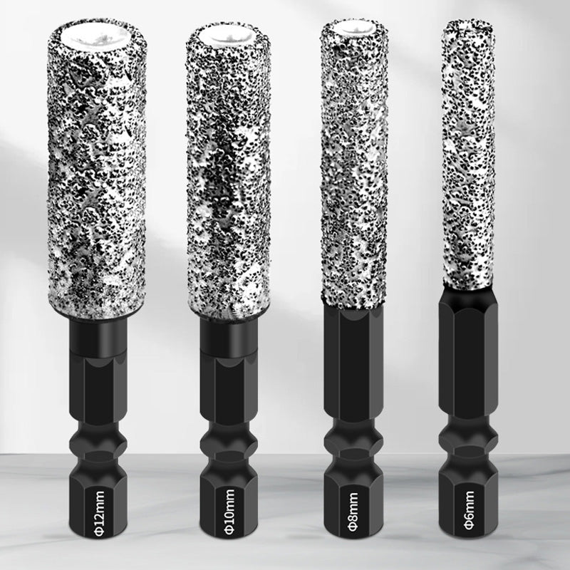 🔥 2-en-1 Hexagonal Shank Brazing Drilling Dry Specialized Hole Opener