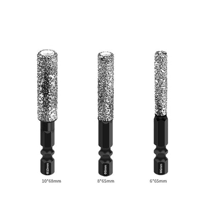 🔥 2-en-1 Hexagonal Shank Brazing Drilling Dry Specialized Hole Opener