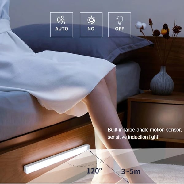 💡 Lampe LED Intelligente avec Capteur Corps Humain – Détection Automatique & Fixation Magnétique ✨ 🔥 Offre Exceptionnelle : Achetez 5, 5 Offertes ! Éclairez Toute Votre Maison Sans Effort 🚪💡