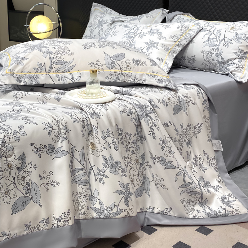 🛏️ Élégance Fraîche & Style Naturel – -60 % sur Notre Linge de Lit 4 Pièces