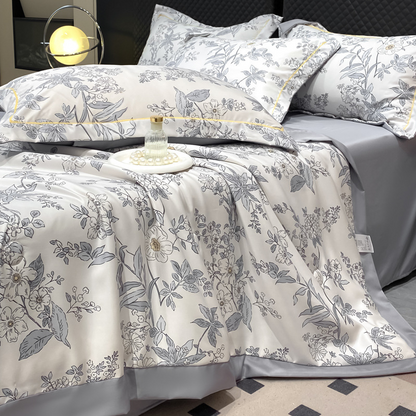 🛏️ Élégance Fraîche & Style Naturel – -60 % sur Notre Linge de Lit 4 Pièces