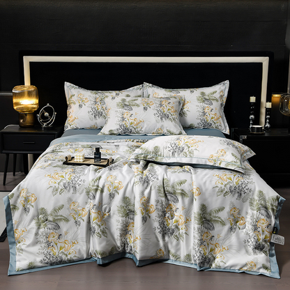 🛏️ Élégance Fraîche & Style Naturel – -60 % sur Notre Linge de Lit 4 Pièces