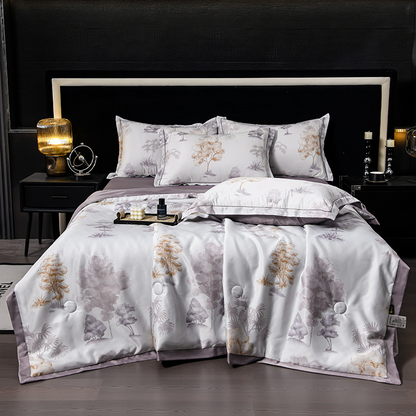 🛏️ Élégance Fraîche & Style Naturel – -60 % sur Notre Linge de Lit 4 Pièces