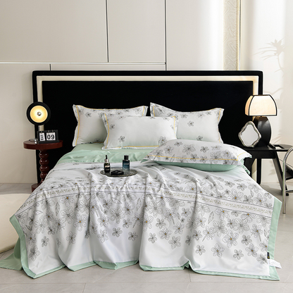 🛏️ Élégance Fraîche & Style Naturel – -60 % sur Notre Linge de Lit 4 Pièces