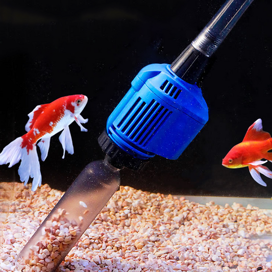 Changeur d'eau et Nettoyeur de Filtre d'Aquarium à Aspiration Électrique 🐠🔧 - Facilitez l'Entretien de Votre Aquariophilie!