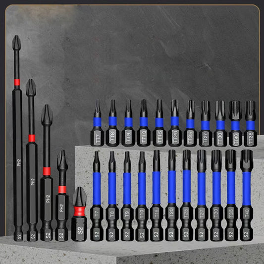 🏆Offre limitée à 50 %✨⚒️Jeu d'embouts magnétiques Phillips & Torx pour écrous