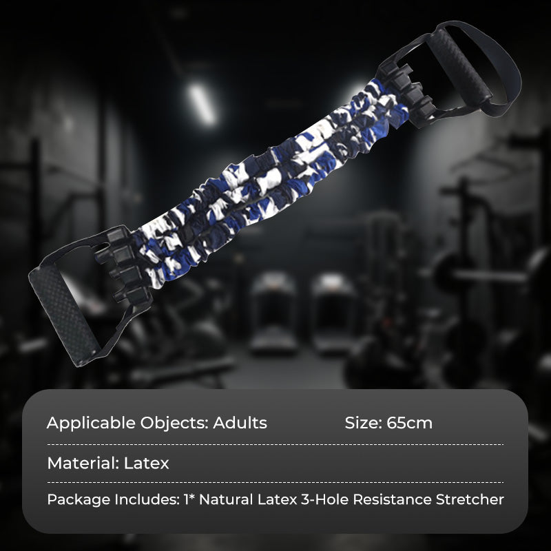 📢📢Grande vente✨Stretcher de résistance à 3 trous en latex naturel