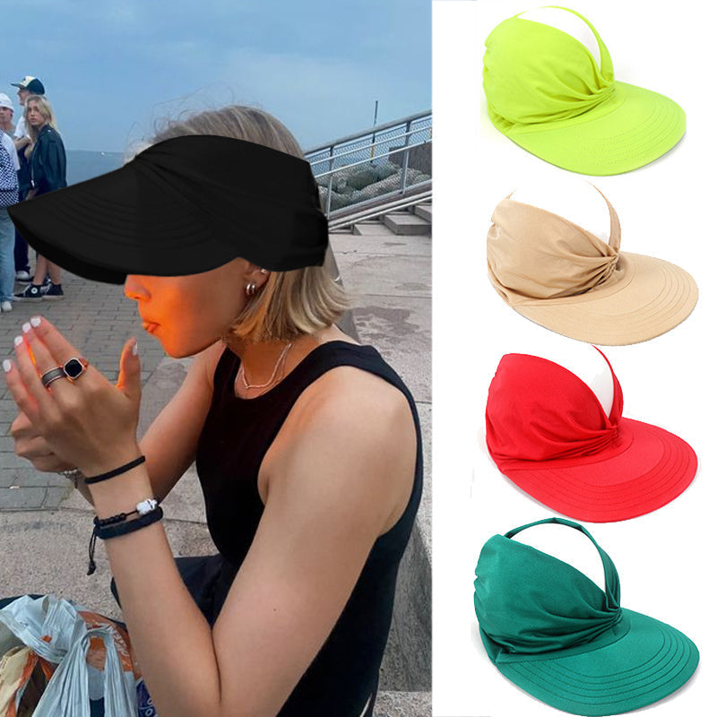 💐50% DE RÉDUCTION ! Chapeau Léger pour Femme – Tissu Respirant Idéal pour la Plage 🏖️🍃【Offre Limitée】