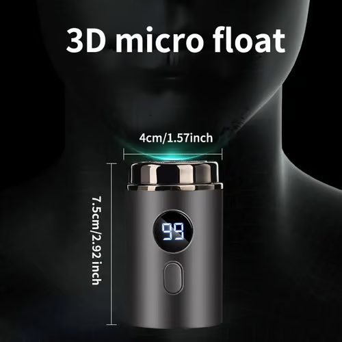 🔥 Promotion Exceptionnelle -54% ! 🔥 Rasoir Électrique Mini Puissant pour Homme avec Écran Numérique