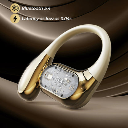Écouteurs sans fil Bluetooth 5.4 avec traduction assistée par IA (Compatibles iOS et Android)