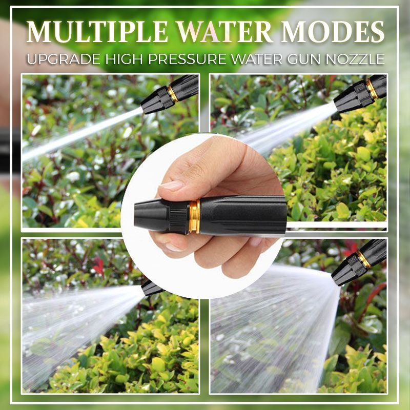 🚿 49% de réduction – Pistolet à Eau Haute Pression pour Lavage Auto & Jardin ! 💦🚗 10x Plus Puissant, 8 Modes d’Arrosage & Corps Métallique Ultra-Durable